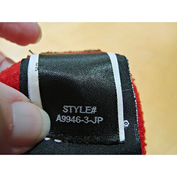 Marmot Mens Red Fleece Polartec Sweatshirt Pullover Half Zip Size XL Poly Blend - Picture 10 of 12